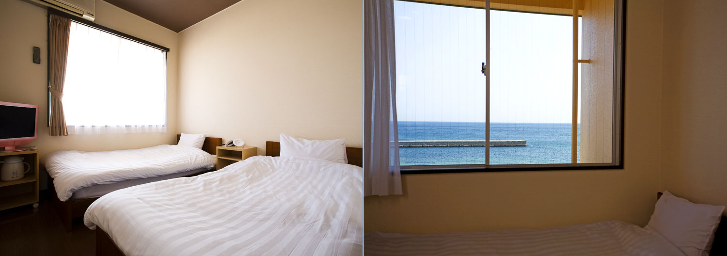 ハーバーホテル海月のツインルームのお部屋